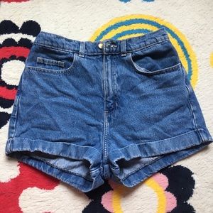 American Apparel High Waisted Shorts
